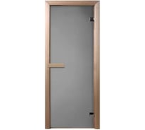 Дверь для бани DoorWood теплое утро, 1900x700 мм, сатин, коробка хвоя DW00003 УТ-00011882