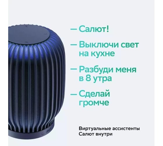 Акустическая система Сбердевайсы SberBoom SBDV-00090, галактический SBDV-00090b