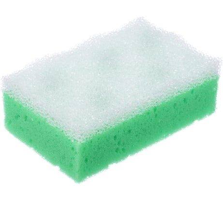 Мочалка из поролона c массажным слоем Банные Штучки 140х90х50 мм, прямоугольная 32603