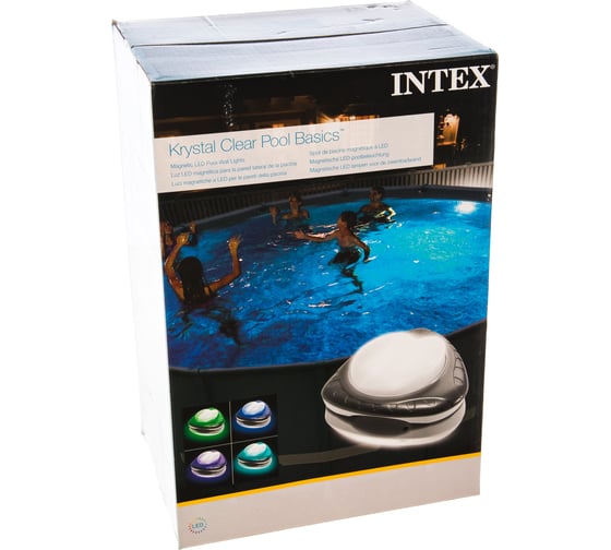 Светодиодная подсветка для бассейна Intex на магните 28698