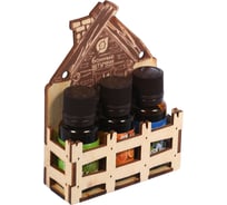 Набор эфирных масел Банные Штучки Банька Апельсин+сосна+можжевельник 3 масла по 15 мл 33402