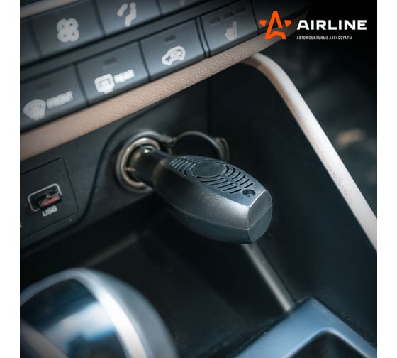 Автомобильный фумигатор для защиты от комаров Airline 12V/5W  табл. черный ACF-MK-01