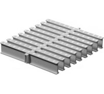 УФ-стойкая переливная решетка для бассейна Reexo GP 34x295 мм, цвет белый, блок 20 п.м. 178255