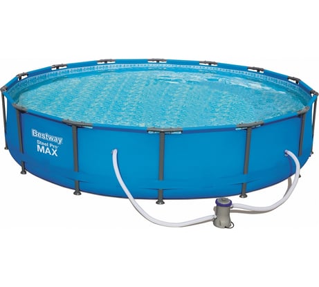 Каркасный бассейн Bestway 427х84см, 10220л, 2006л/ч 56595 BW 030887