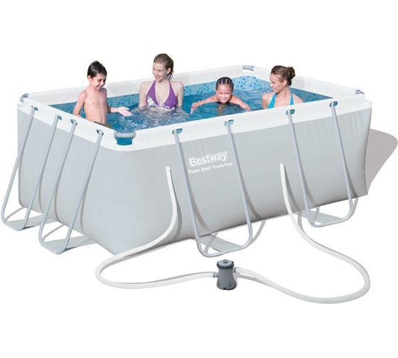 Каркасный бассейн Bestway 282х196х84см, 3662л, 1249 л/ч 56629 BW 004877