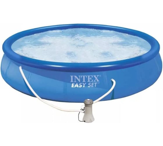 Бассейн Intex Easy Set, 457х84см, 9792л, фильтр-насос 2006л/ч 28158 1