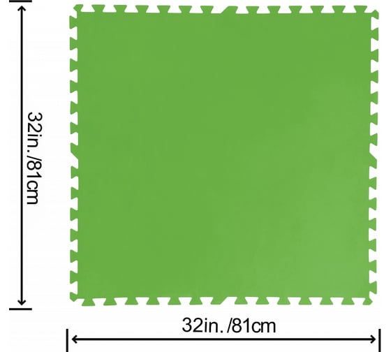 Мягкая модульная подстилка Bestway Пазл 81х81см 58265 BW 030932