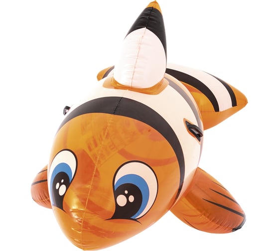 Надувная игрушка-наездник с ручками Bestway Рыба-клоун, 157х94см 41088 BW
