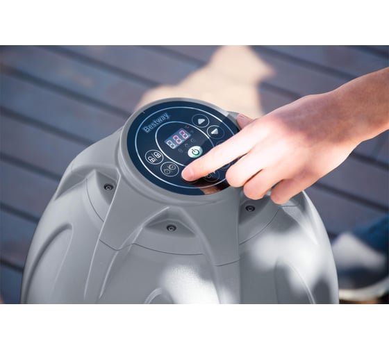 СПА-бассейн с аэромассажем Bestway Канкун на 2-4 человек, 180x66см, 669л 54286 BW