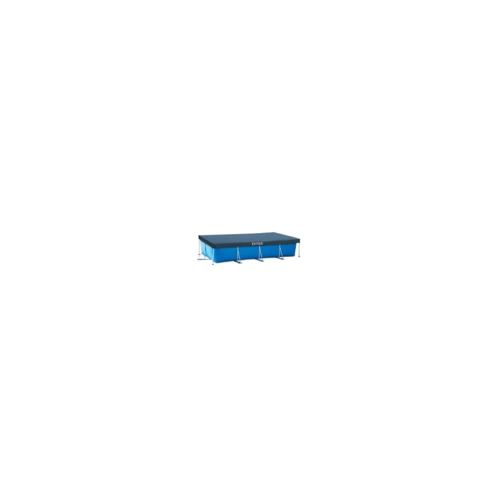 28038 intex тент покрывало для прямоугольного бассейна rectangular pool cover