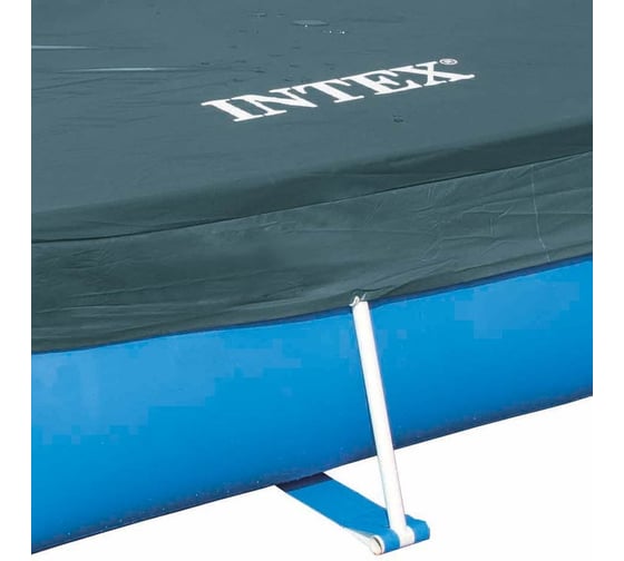 Тент для каркасного бассейна Intex Rectangular Frame 28039