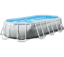 Каркасный бассейн Intex Prism Frame Oval 503x274x122 см, 13365 л 26796