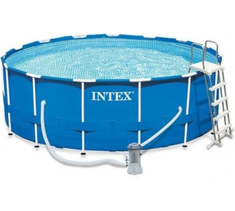 Каркасный бассейн Intex Metal Frame 457х122 см, 16805 л 28242