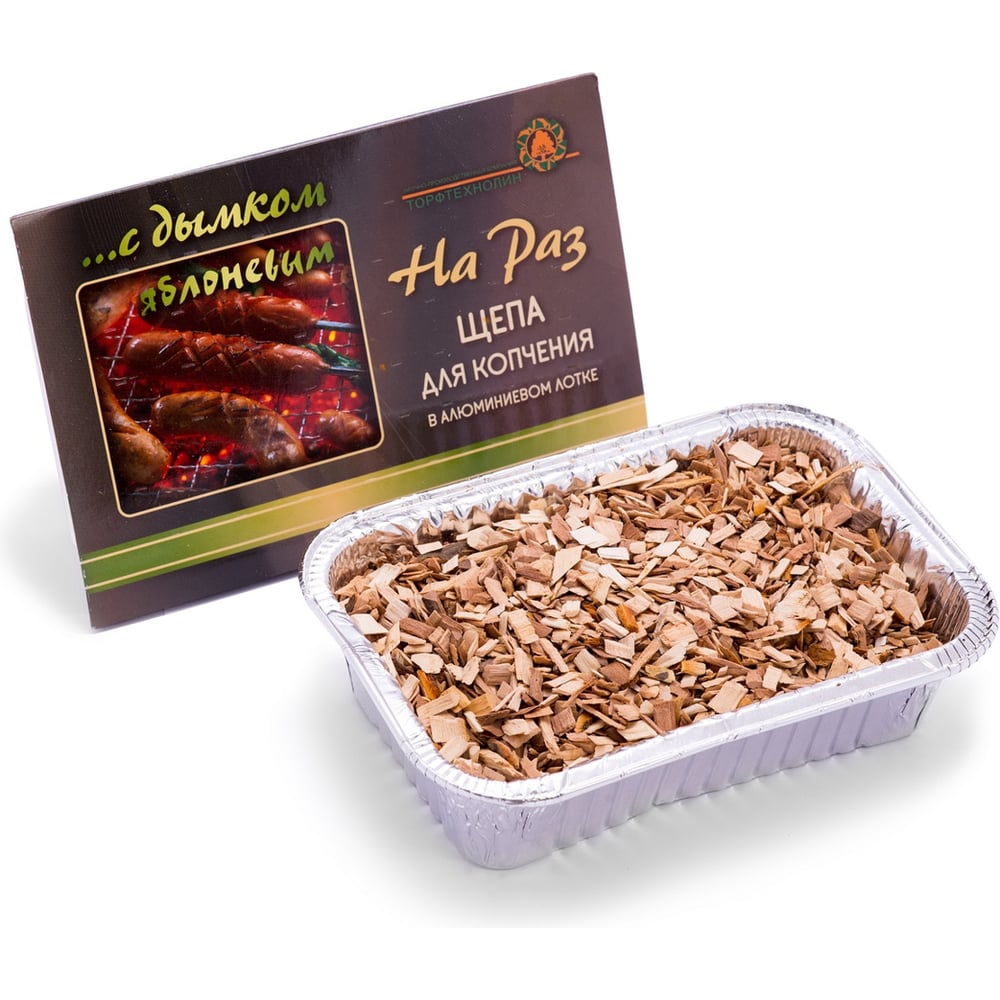 Щепа для копчения ТОРФТЕХНОЛИН, яблоня, лоток Щепа ябл - выгодная цена ...