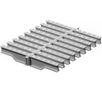 УФ-стойкая переливная решетка для бассейна Reexo GP, 22x245 мм, цвет белый, блок 20 п.м. 178239