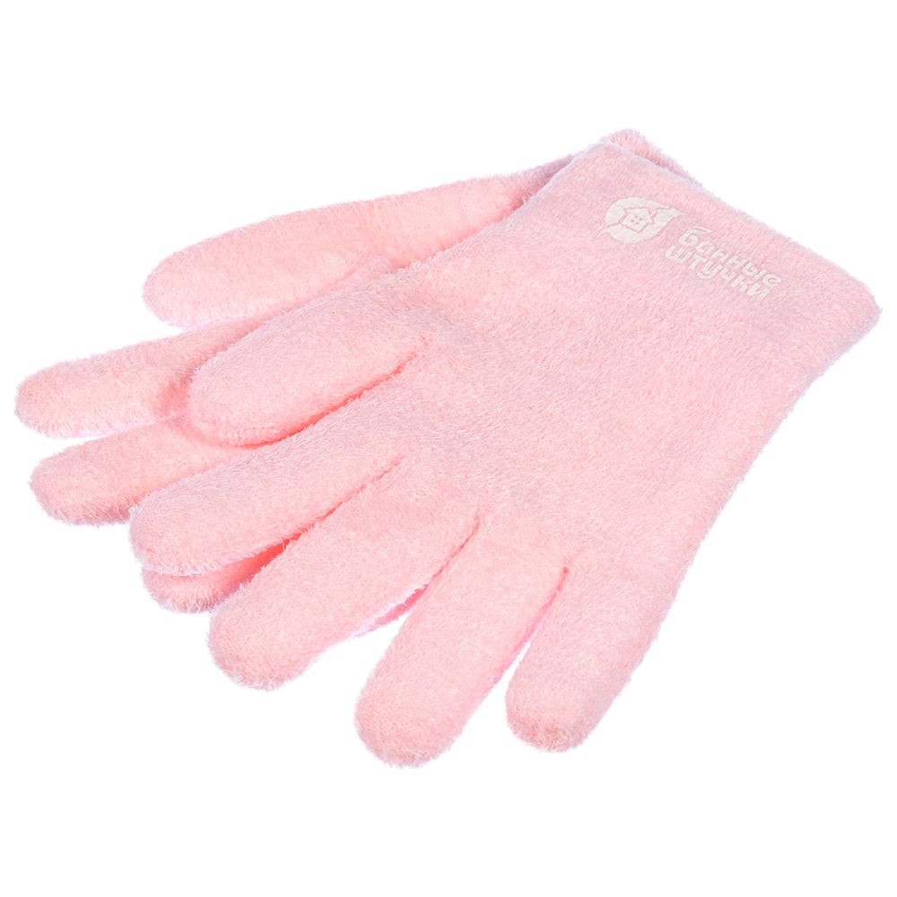 Увлажняющие велюровые перчатки с гелем Банные Штучки в ассортименте ...