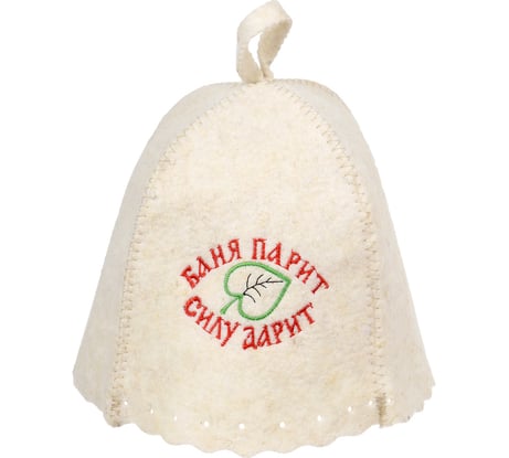 Шапка Hot Pot Баня парит, силу дарит, войлок 41169