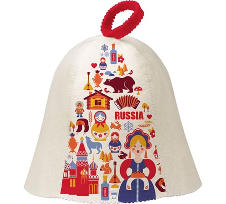 Шапка Hot Pot Матрешки, войлок 41242