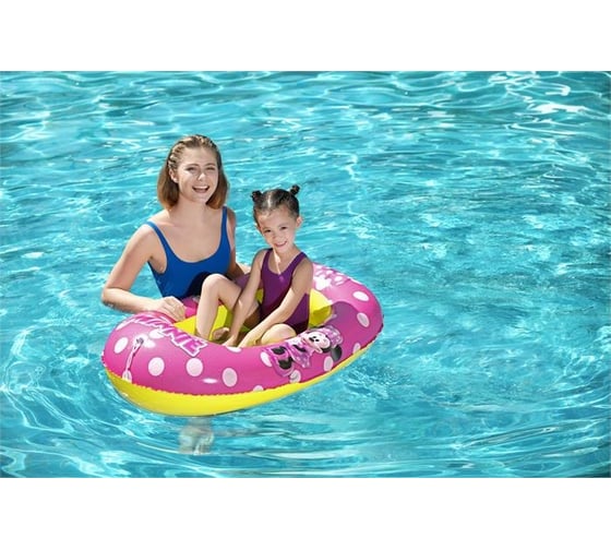 Детская лодка Bestway Минни 112x71 см 91083 BW 006309