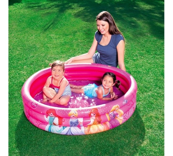 Детский круглый бассейн Bestway 122х25 см, 140 л, Disney Princess 91047 BW 030874