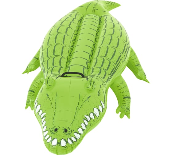 Надувная игрушка-наездник Bestway Крокодил с ручкой, 168х89 см 41010 BW 004838