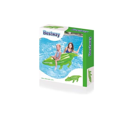 Надувная игрушка-наездник Bestway Крокодил с ручкой, 168х89 см 41010 BW 004838
