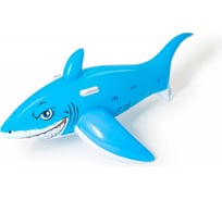 Надувная игрушка-наездник Большая белая акула с ручками Bestway, 183х102см 41032 BW 004840