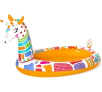 Надувной бассейн с брызгалкой Bestway Веселый жираф 266x157x127 см 53089 BW 006178