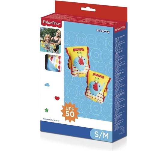 Нарукавники для плавания Bestway Fisher Price, от 1 до 6 лет 93525 BW 009059