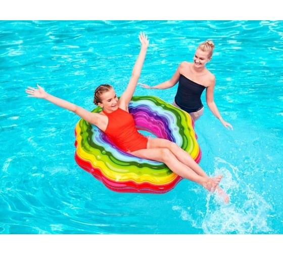 Круг Bestway Радужная лента 115 см 36163 BW 006098