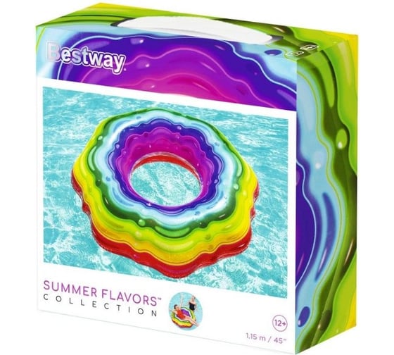 Круг Bestway Радужная лента 115 см 36163 BW 006098