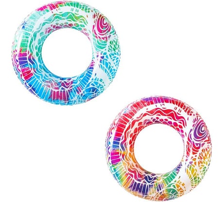 Надувной круг для плавания Bestway 91 см, с ручками 36084 BW 006106