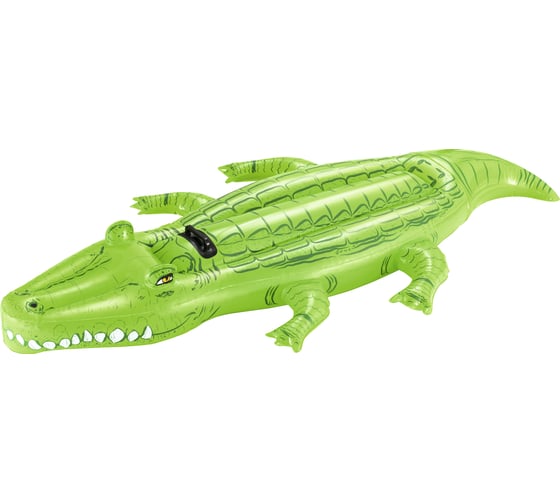 Надувная игрушка-наездник Bestway Крокодил с ручкой 203х117 см 41011 BW 004843