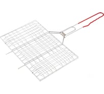 Решетка-гриль SPARTA 220х340 хромированная 69636