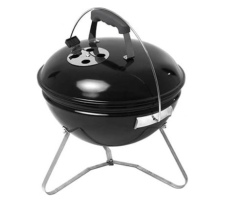 Переносной круглый угольный гриль GOGARDEN Premium 38 50156