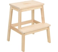 Табурет-стремянка Банные Штучки 40x42x50 см, береза 32499