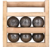 Чугунные ядра для бани и сауны Банные Штучки D-60 мм, 6 шт. 33724