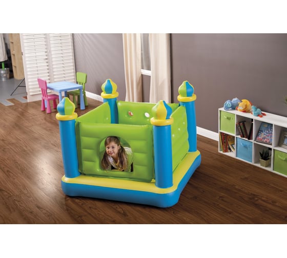 Батут Intex Крепость 132x132x107 см, от 3-6 лет 48257