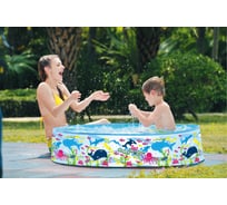 Надувной бассейн JILONG RIGID WALL POOL 150х25, возраст 2-6 лет 57139