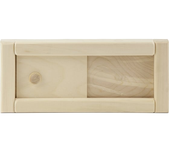 Решетка вентиляционная SUNSTEP малая, 25x13 см, липа 12-568