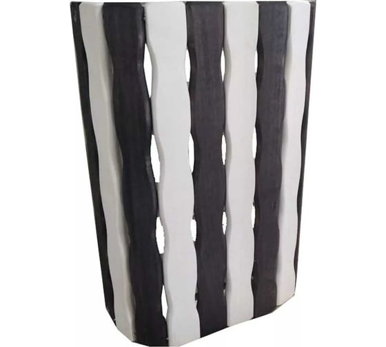 Абажур настенный извилистый Бацькина Баня Zebra 31x23x10 см 30775