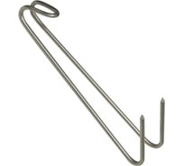 Крюки для рыбы ООО Степл двойные, 120/3 мм, 10 шт., из пищевой, нержавеющей стали H03D3120