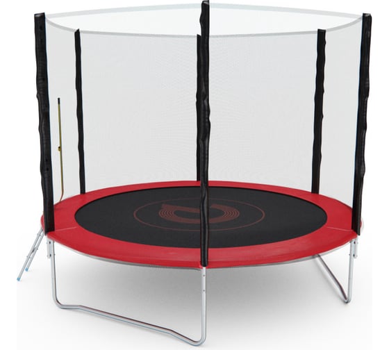 Батут с сеткой DFC PELPO 10ft с лестницей, RED GBT-10R