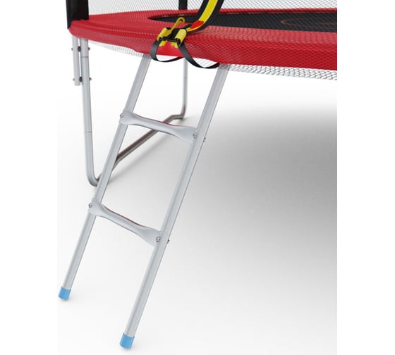 Батут с сеткой DFC PELPO 12ft с лестницей, RED GBT-12R