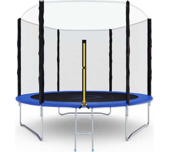Батут с сеткой DFC PELPO 8ft с лестницей, BLUE GBT-8B