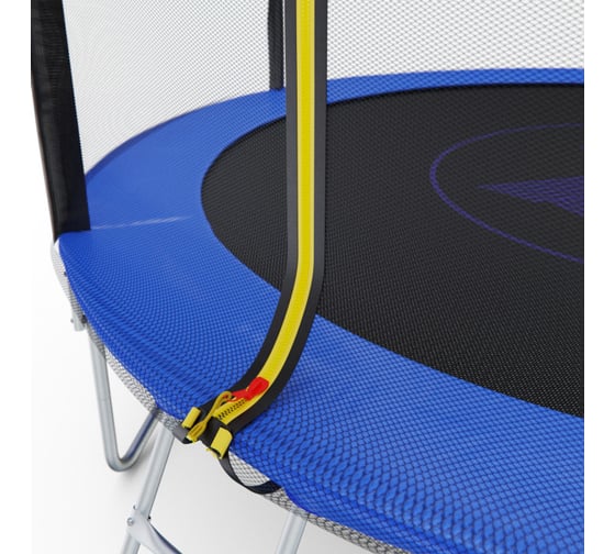 Батут с сеткой DFC PELPO 8ft с лестницей, BLUE GBT-8B