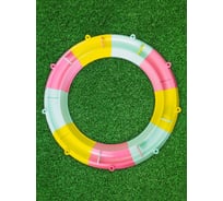 Песочница детская на улицу ВПМ 2 сидения, 4 гидрозатвора, корзинка, диаметр 135 см, 6192026