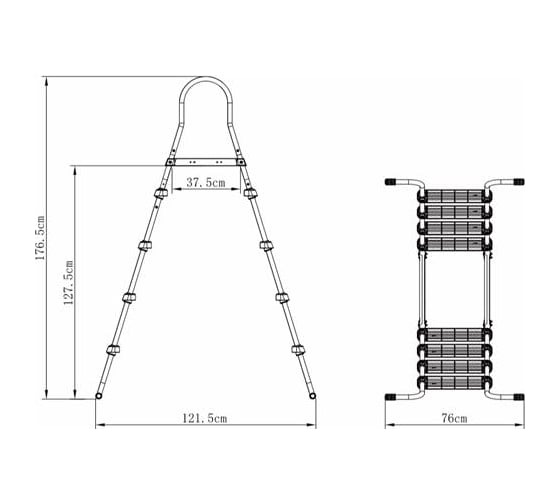 Лестница для бассейнов Avenli 176.5 см 29R218 107437