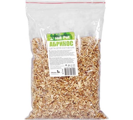 Щепа для копчения Hot Pot "Абрикос", 1 л 61426