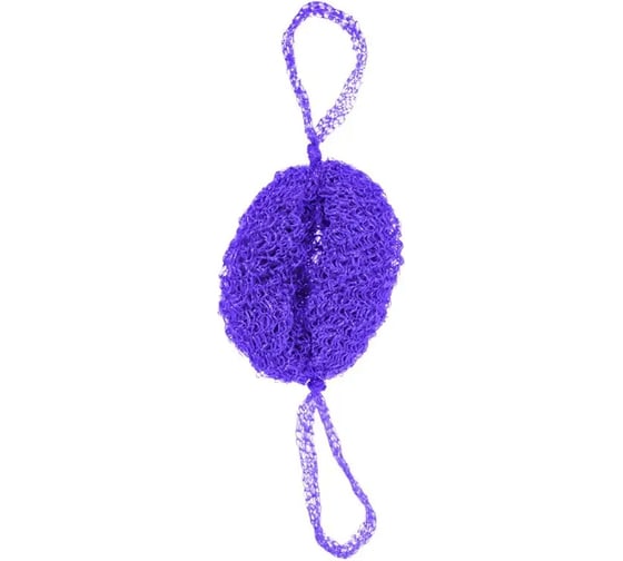 Плетеная мочалка из полипропилена Банные Штучки 36x14 см, medium, 6 цветов, для бани и сауны, без упаковки 40173-Б